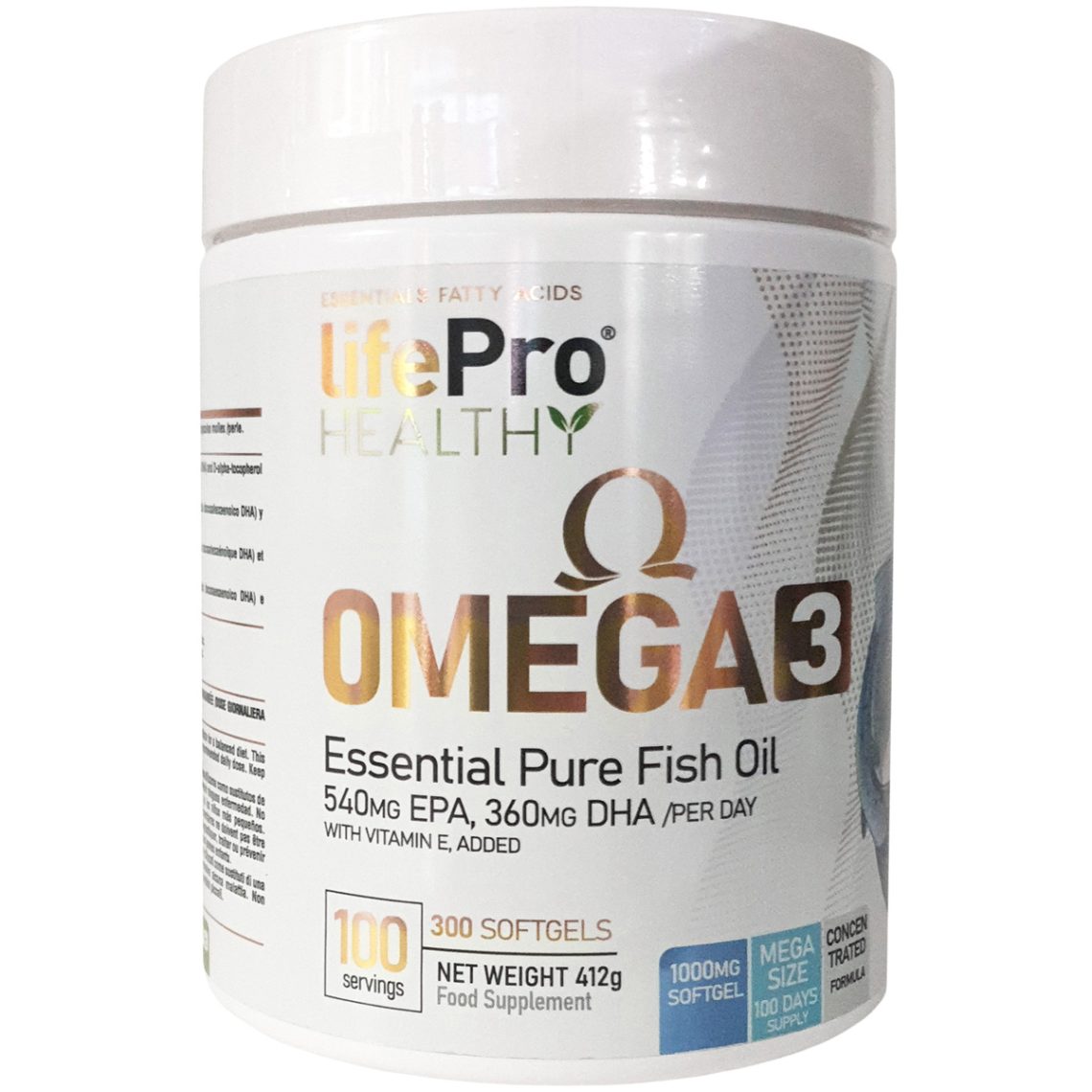 Omega Pro Life Pro Capsulas Goldnutricion Es